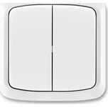 Dvojnásobný vypínač 3558a-w05340b tango