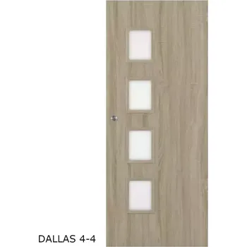 Interiérové dveře BAUMAX Posuvné dveře Dallas 60/197/1,6 cm Posuvné vpravo Bílá