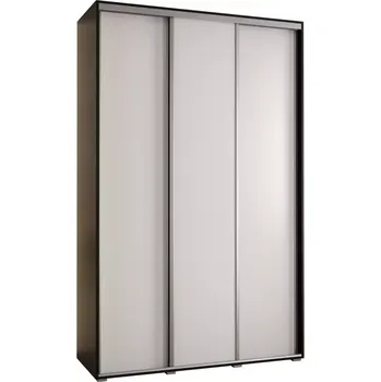 Předsíňová stěna Skříň 45 Canaris 1 150 černá/bílá/silver