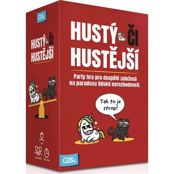 Desková hra ALBI Hustý či hustější - párty hra