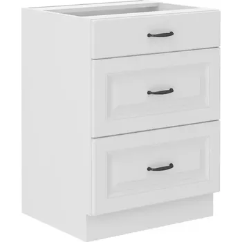 Kuchyňská skříňka Kuchyňská skříňka STILO bílá mat/bílá 60d 3s bb