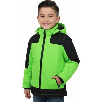 Chlapecká bunda KUGO BU616 Zelená 110/116