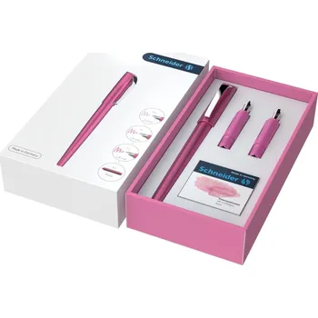 Kaligrafické plnicí pero Schneider Callissima - růžová