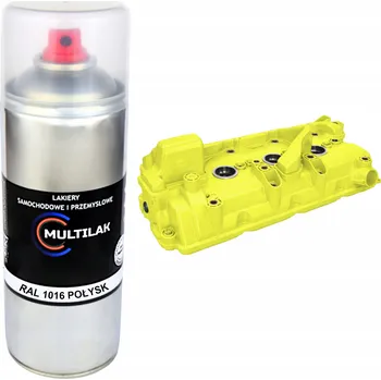 Barva ve spreji Lak ve ve spreji na víka ventilů motoru RAL 1016 LESKLÝ