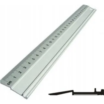 pravítka Školní potřeby pro žáky - Hliníkové pravítko 40 cm - Mega