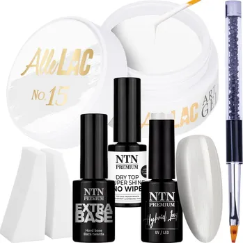 Lak na nehty Sada na nehty Babyboomer Pro 6 v 1, štětec a houbičky na Gel podkladové Houbičky