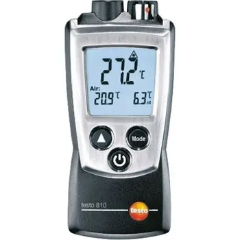 Testo, číslo modelu: 810, Max Teplota plus 300°C, přesnost: ±2 procent, Celsius