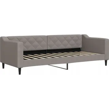 Pohovka Rozkládací pohovka 2v1, taupe, 223x90x67 cm, plocha na spaní 80x200 cm