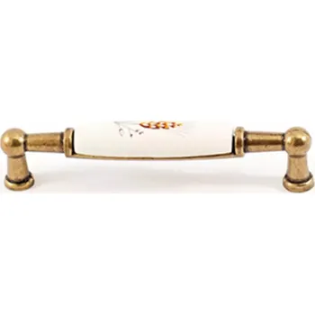 Kuchyňská skříňka Úchytka R12/96 bílá keramika+kov