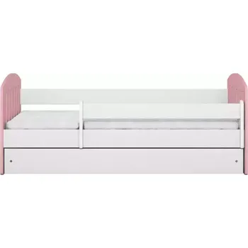 Ložnicová sestava Dětská postel Classic 1 Mix pudrově růžová 80x160