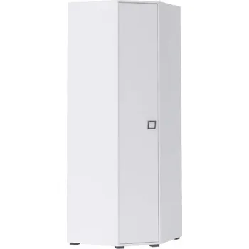 Dětský pokoj Rohová Skříň 3D3S Kiki PUG-BE/KI-15 white/white