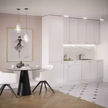 Kuchyňská linka Kuchyňská linka Luxeo 250 Bílý/tenký rám White Set 1