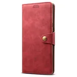 Lenuo Leather na Samsung Galaxy S24+ 5G (9311) červené