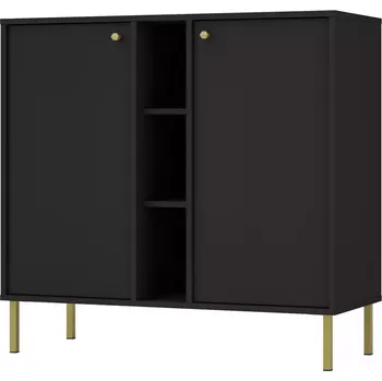 Kancelářská sestava Komoda Tokyo 2 2D černý grafit 822