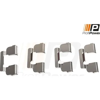 Přislušenství brzdového systému Sada příslušenství obložení kotoučové brzdy ProfiPower 9B1148