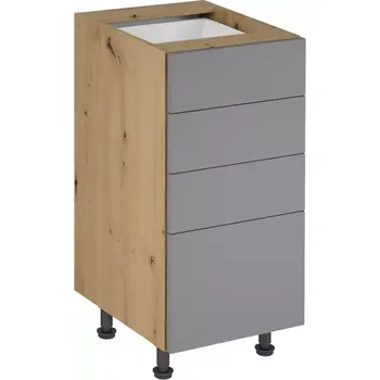 Kuchyňská skříňka Langen D40S4 push beige