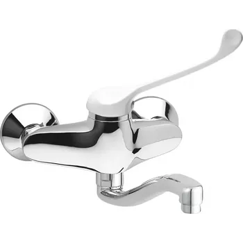 Vodovodní baterie Nástěnná umyvadlová baterie Padwa Medico Antiseptic