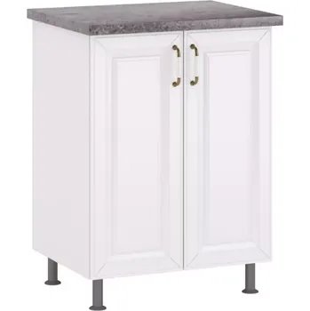 Kuchyňská skříňka Kuchyňská skříňka Patricia 60 cm, bílá, D60 2D