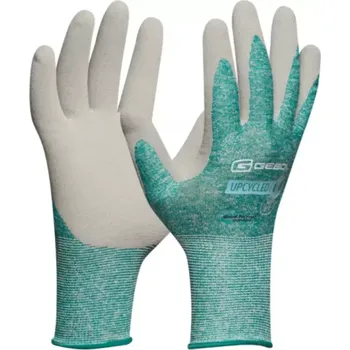 Pracovní rukavice Rukavice Upcycled Strong světlozelené vel. 7