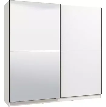 Předsíňová stěna Skříň Ksanti 220 bílá/bílá lesk 11008291