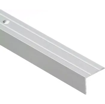 Stavební profil Schodový profil úzký LSW 20X25 1,0 C23 stříbrný