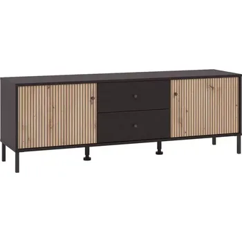 Obývací stěna Tv stolek Correze černá/artisan 11013536