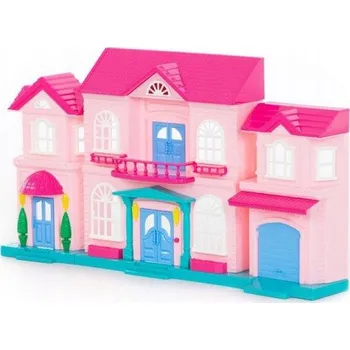 Doplněk pro panenku Domeček pro panenky Polesie plastový domeček hračka příslušenství pro panenky 28,5 cm