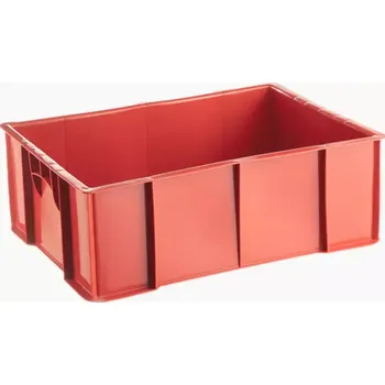 Přepravka na jídlo Přepravka na maso 49x30x17 červená/bílá