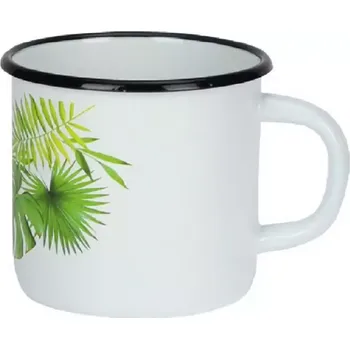 Hrníček smalt Monstera 1l
