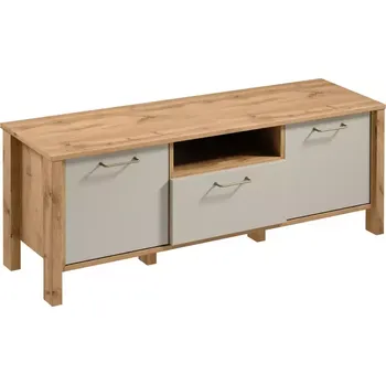 Obývací stěna TV Stolek Indygo 1S dub wotan-beige