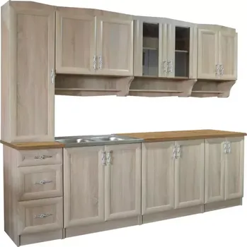 Kuchyňská linka Kuchyňská linka Olga 260cm Dub Sonoma