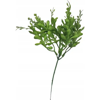 umělá květina Větvičky zimostrázu 23 cm zelená