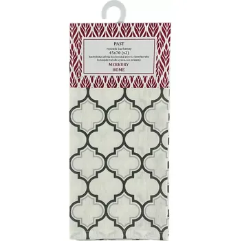 Utěrka Bavlněná utěrka PAST tmavě šedá 45x70