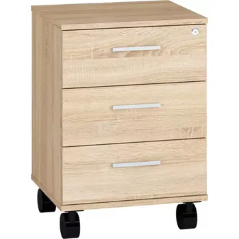 Kancelářská sestava Kontejner Optimal 46cm Dub Sonoma