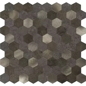 Obklad Samolepicí dekorativní panel Mood Gold Hexagon