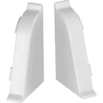 Kuchyňská pracovní deska Koncovka pravá pro lištu k pracovní desce BL44 bílý lesk 062P