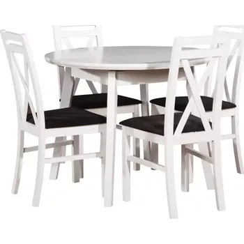 Jídelní set Jídelní Set Dorian 1+4 Bílý