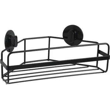 Koupelnový nábytek Polička koupelnová 1p rohová Loft black