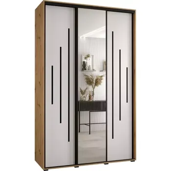 Předsíňová stěna Skříň 45 Canaris 13 180 artisan/bílá/černá