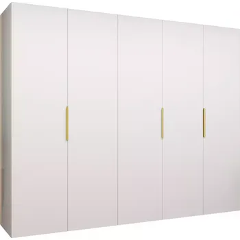 Předsíňová stěna Skříň Marbella I 250 bílá/zlatá