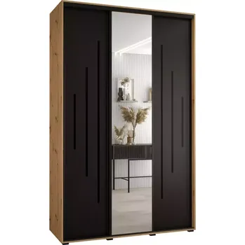 Předsíňová stěna Skříň 45 Canaris 13 170 artisan/černá/černá