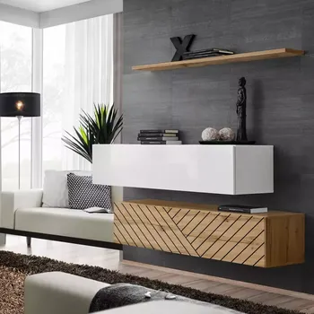 Dětský pokoj Komoda Switch II Line Bílá/Wotan Wwtl Sw SB2 – L