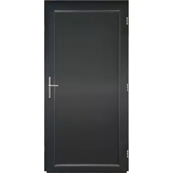 Vchodové dveře Vchodové dveře Larino Eco D18 80P 90x208x6 antracit