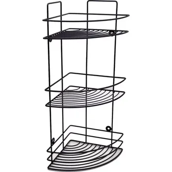 Koupelnový nábytek Police rohová trojitá 19x19x48cm ftd1028