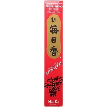 Čajovna Vonné tyčinky Nippon Kodo Morning star sandalwood 50 ks