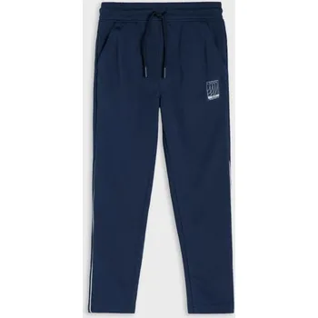 Sinsay - Sportovní jogger kalhoty s reflexním potiskem Active - námořnická modrá - 188GX-59X - 188GX-59X-122