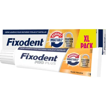 Péče o zubní náhradu Fixodent Pro Plus Fixační Krém na Zubní Náhrady Máta 57G