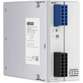 spínaný zdroj WAGO 787-1640 síťový zdroj na DIN lištu 24 V 10 A 240 W Počet výstupů:1 x Obsah 1 ks