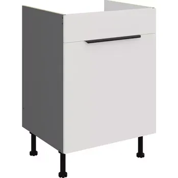 Kuchyňská skříňka Aria WH/ANT Anti Fingerprint 60zl 1s Bb