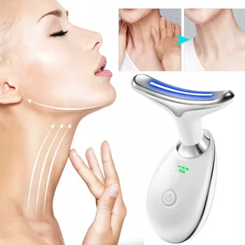 Masážní přístroj MASÁŽNÍ PŘÍSTROJ LIFTINGUJÍCÍ ZPEVŇUJÍCÍ SONICKÝ LIFTING OBLIČEJE KRK OBLIČEJ EMS